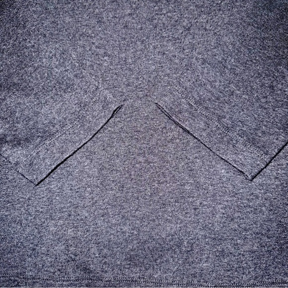 Kate Hill 2X Mock Turtle Neck Grey Casual - Picture 3 of 4